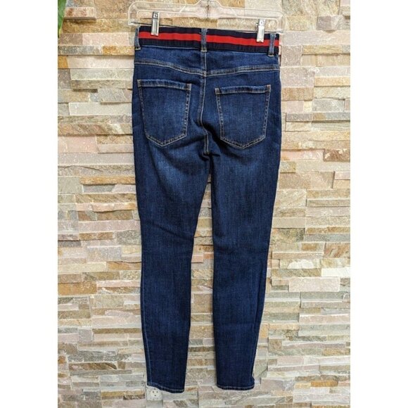 Cabi Adventure Wash Button-Fly Skinny Jeans - Size Women's 0 - Picture 2 of 5